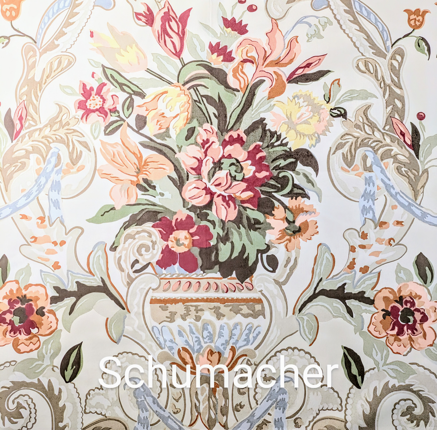 Schumacher Aylesbury Vase - 4.16m Remnant