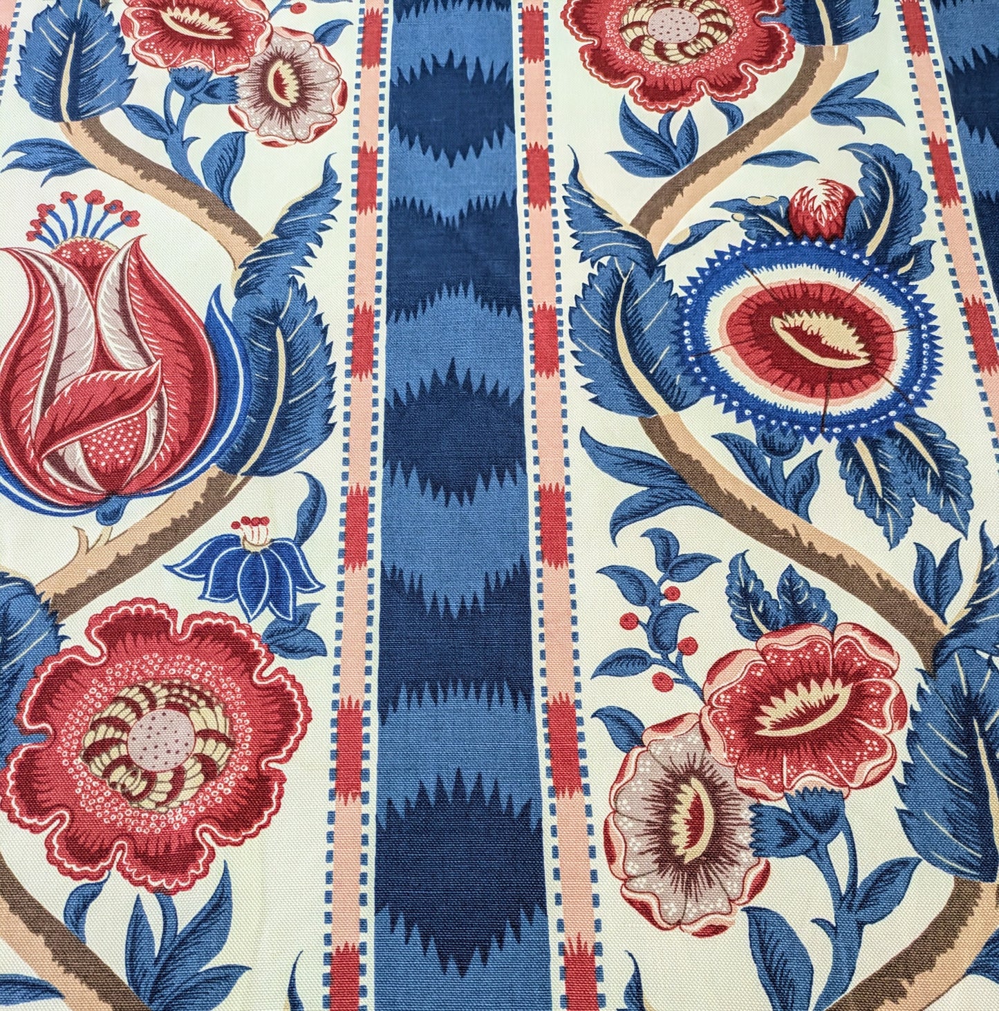 Rare, Brunschwig & Fils Wickham Stripe - 5.4 metre Remnant