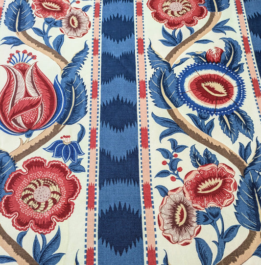 Rare, Brunschwig & Fils Wickham Stripe - 5.4 metre Remnant