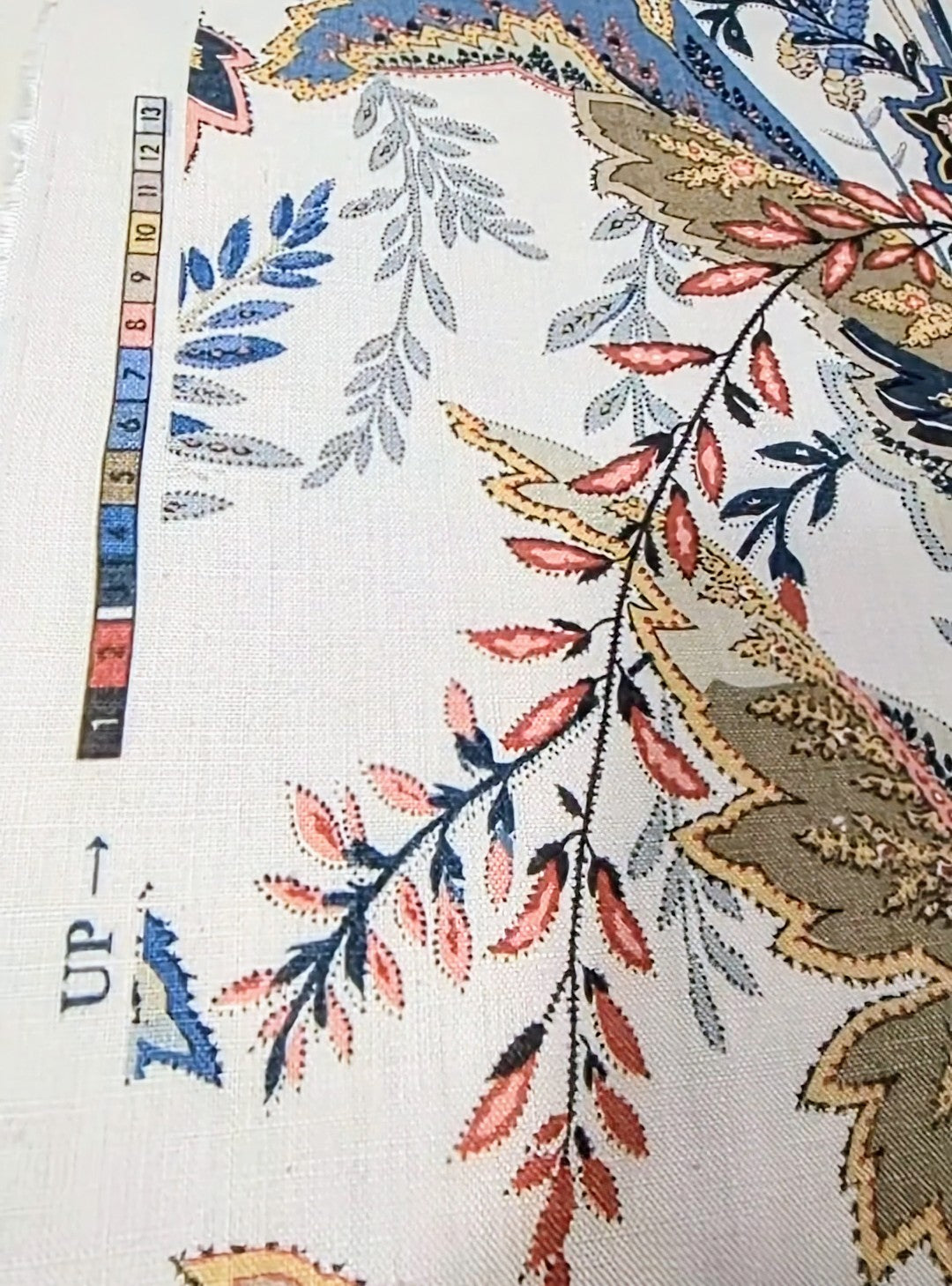 Sandoway Vine by Schumacher - 2.64m Remnant