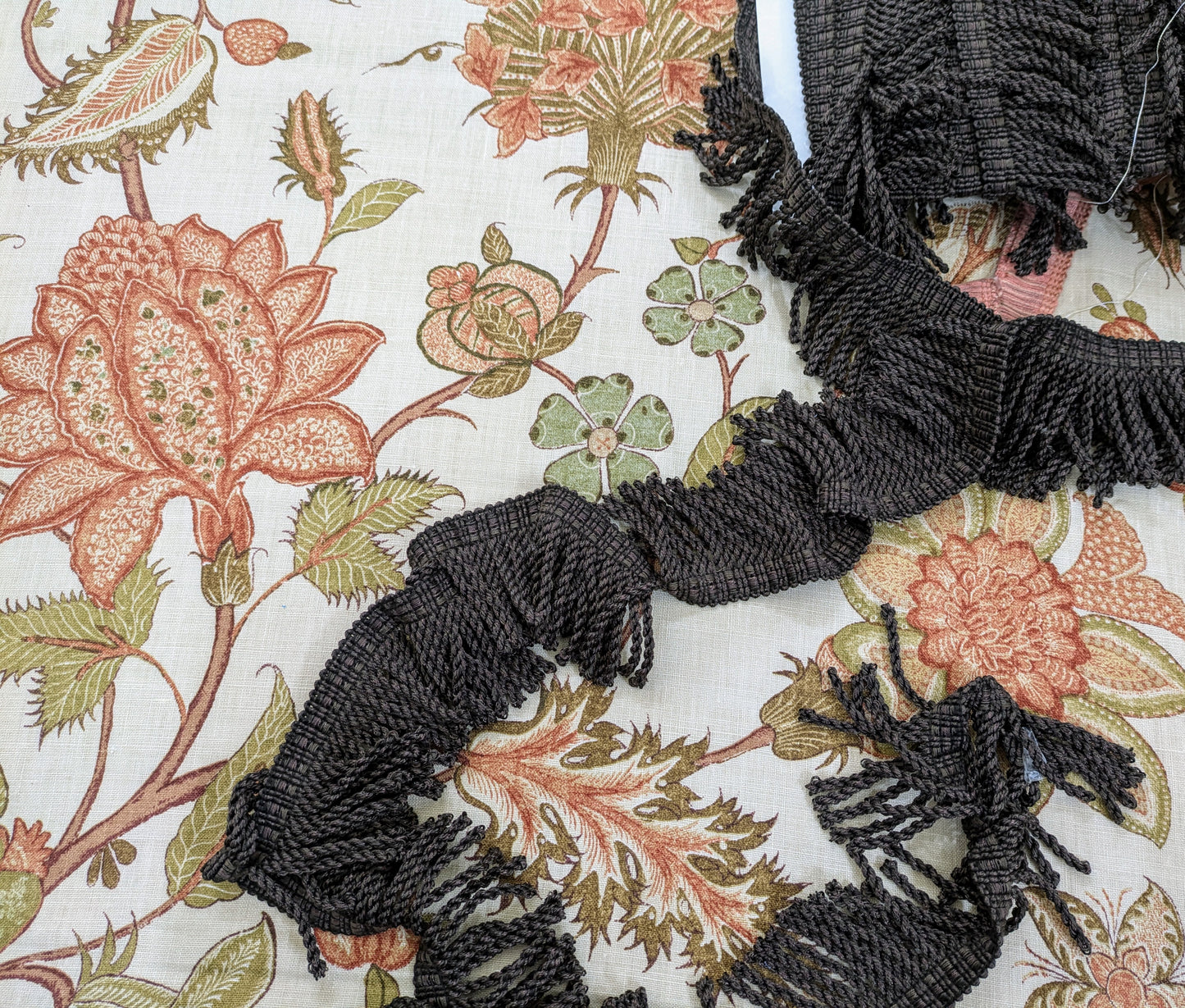 Dark Brown Bullion Fringe