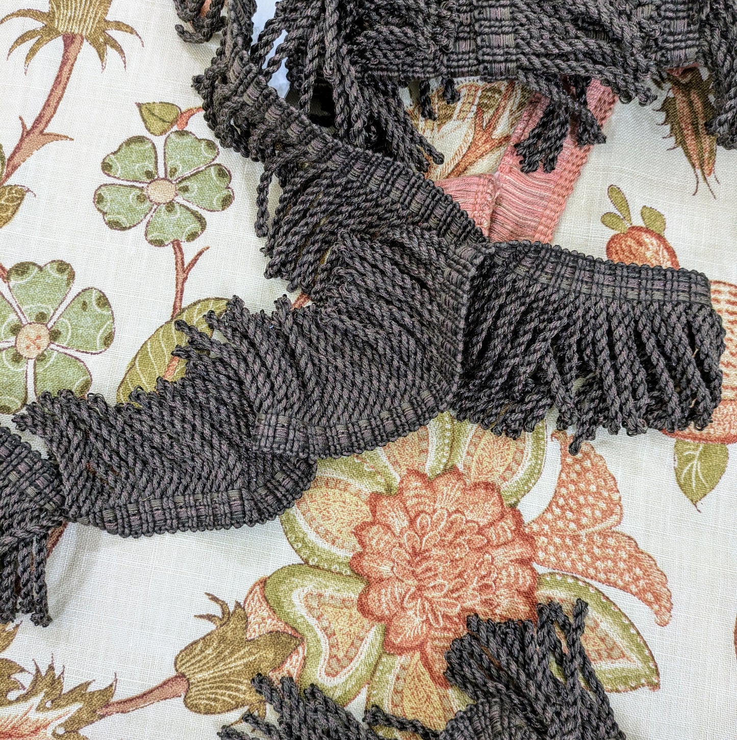 Dark Brown Bullion Fringe