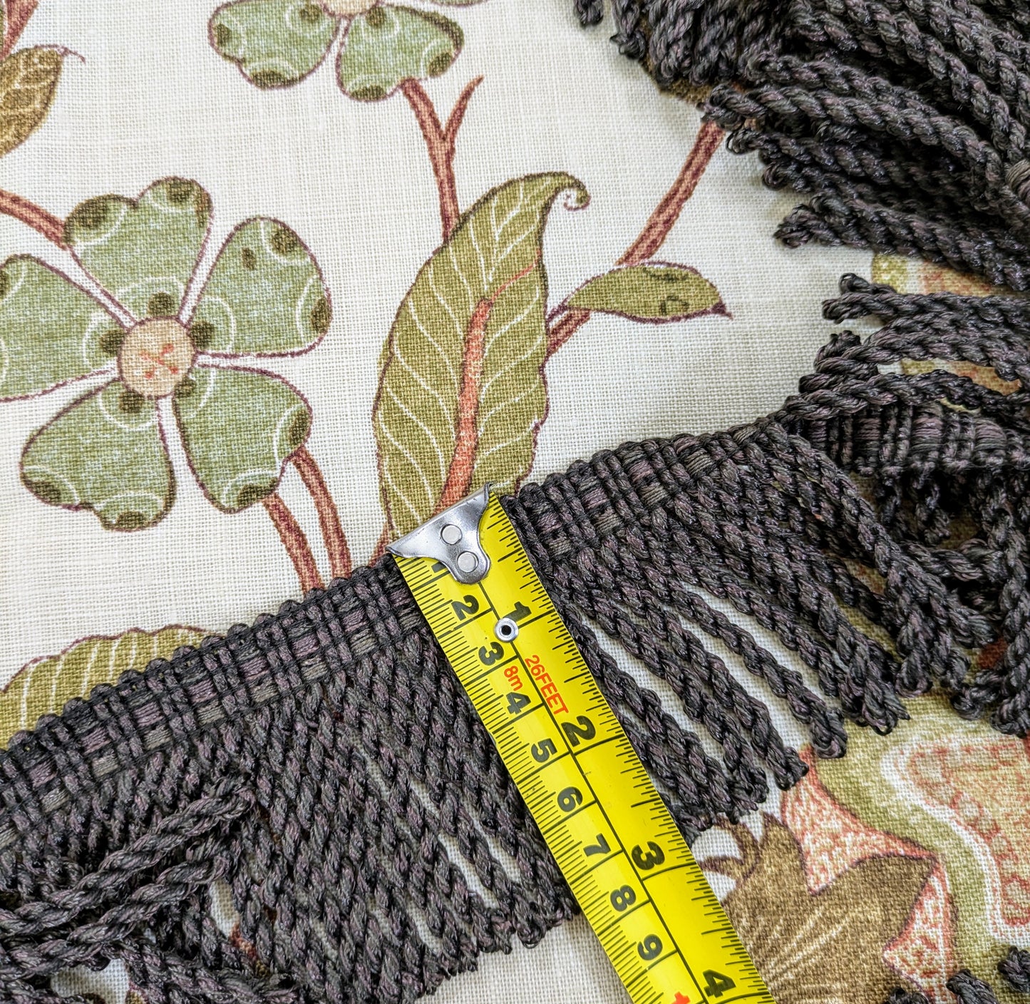 Dark Brown Bullion Fringe