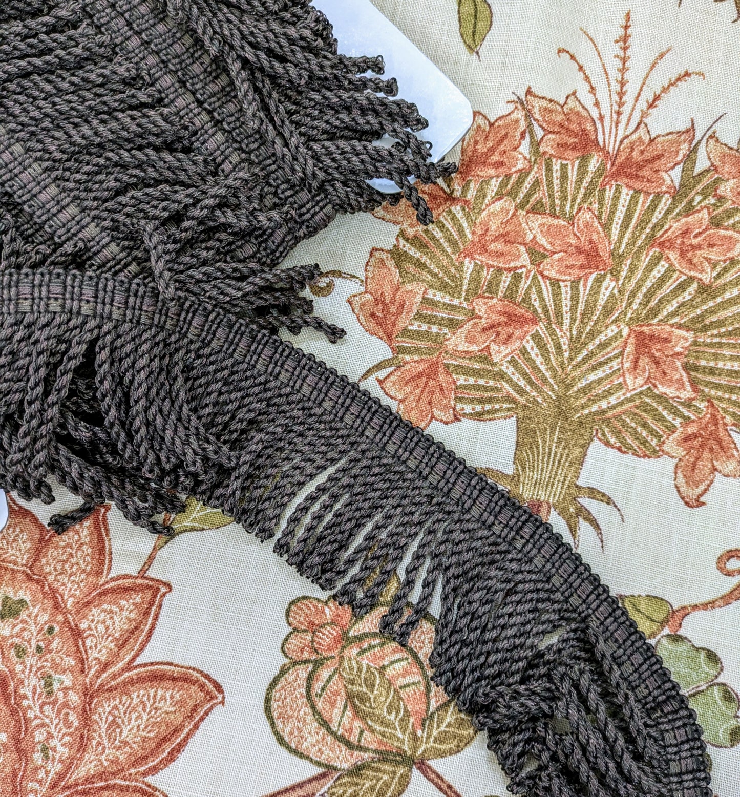 Dark Brown Bullion Fringe