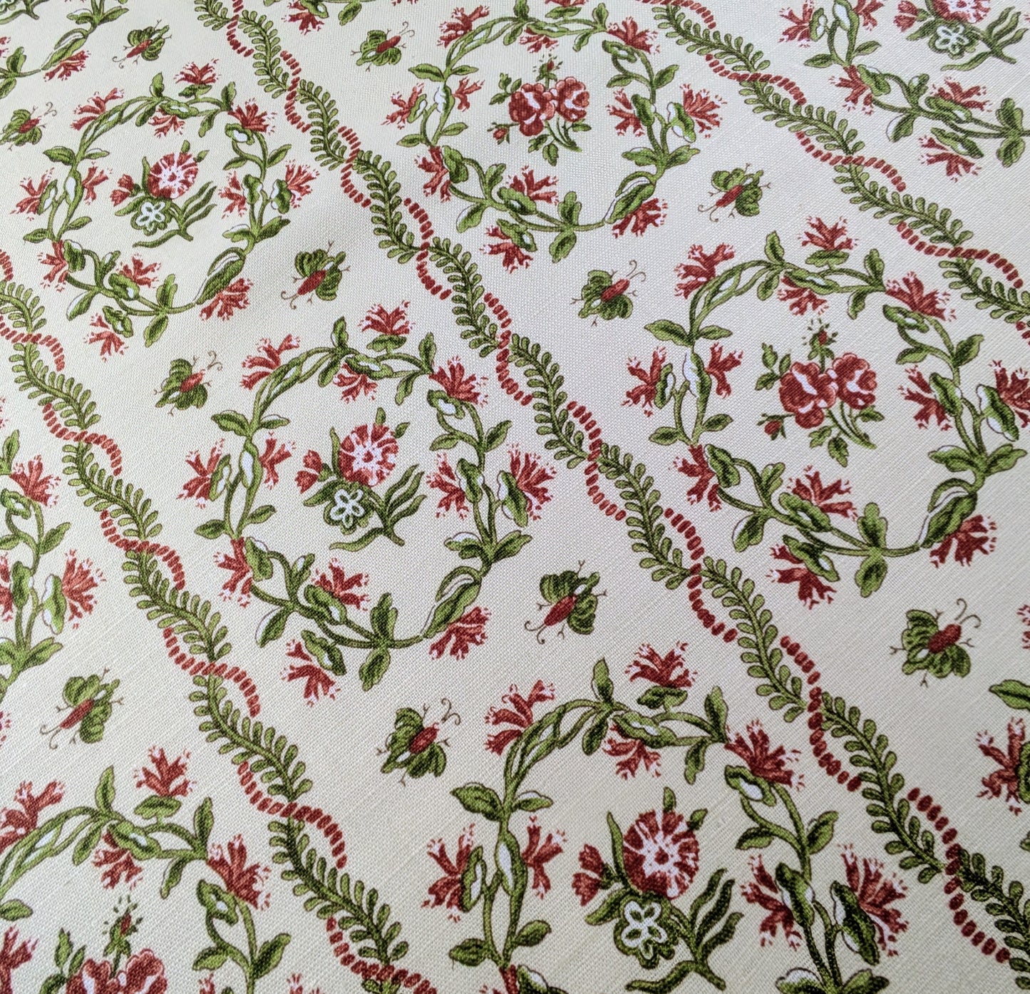 Discontinued 'Butterfly Garland' Chintz by Marvic Textiles - REDUCED