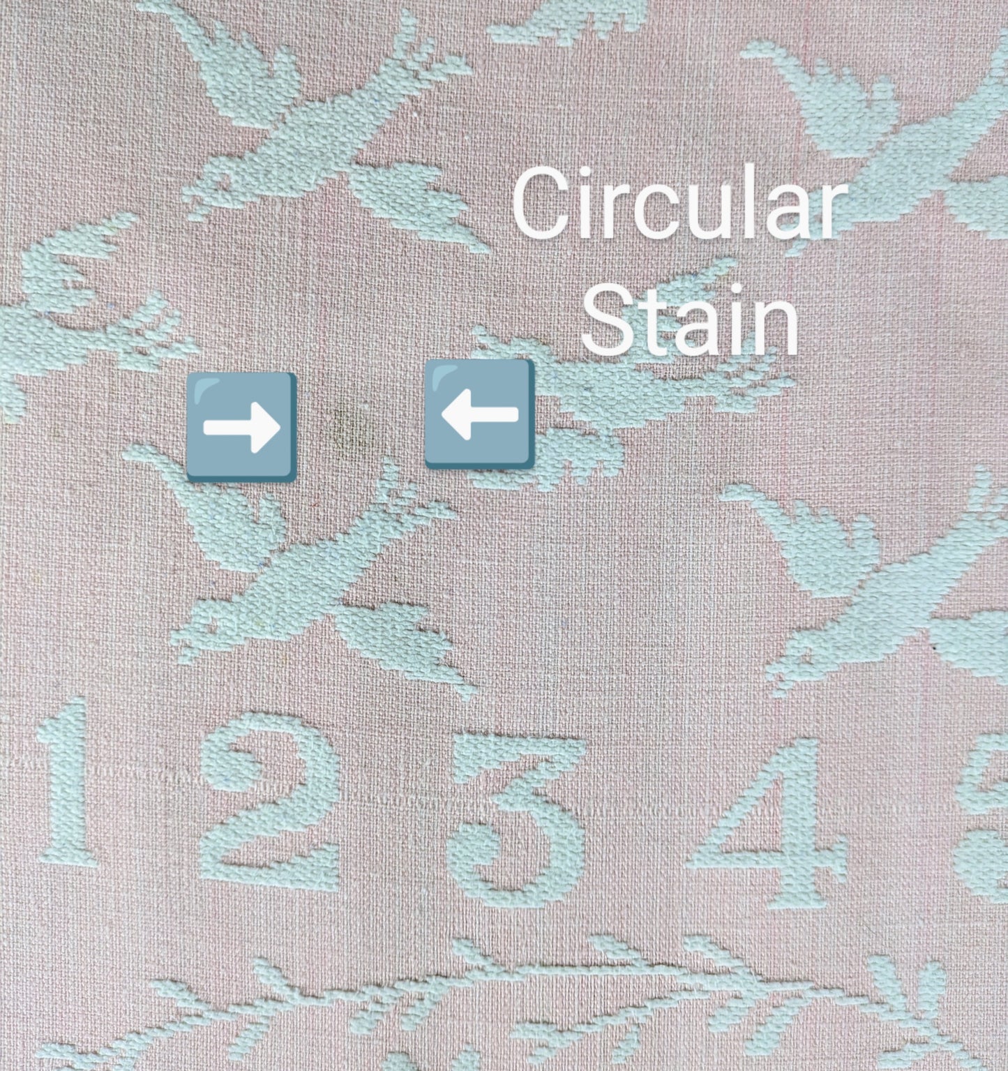 Vintage Childs Pink Nursery Blanket