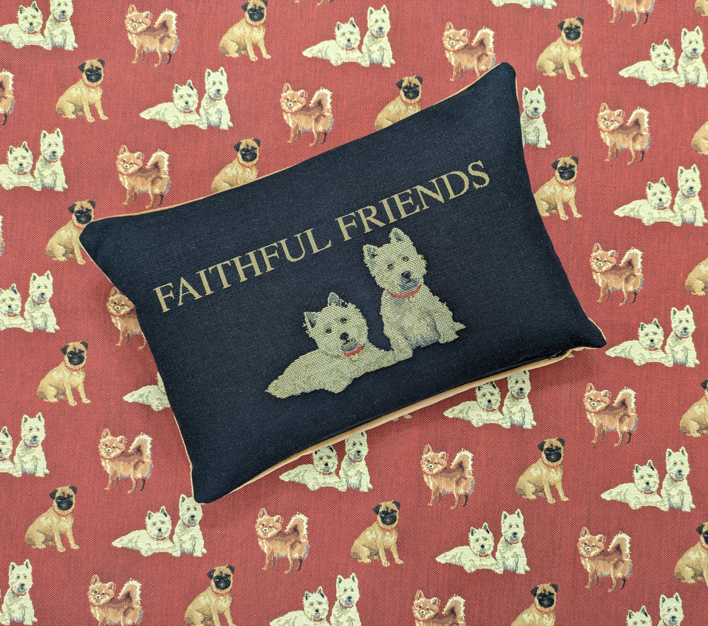 West Highland Terrier 'Westie' Cushion Cover