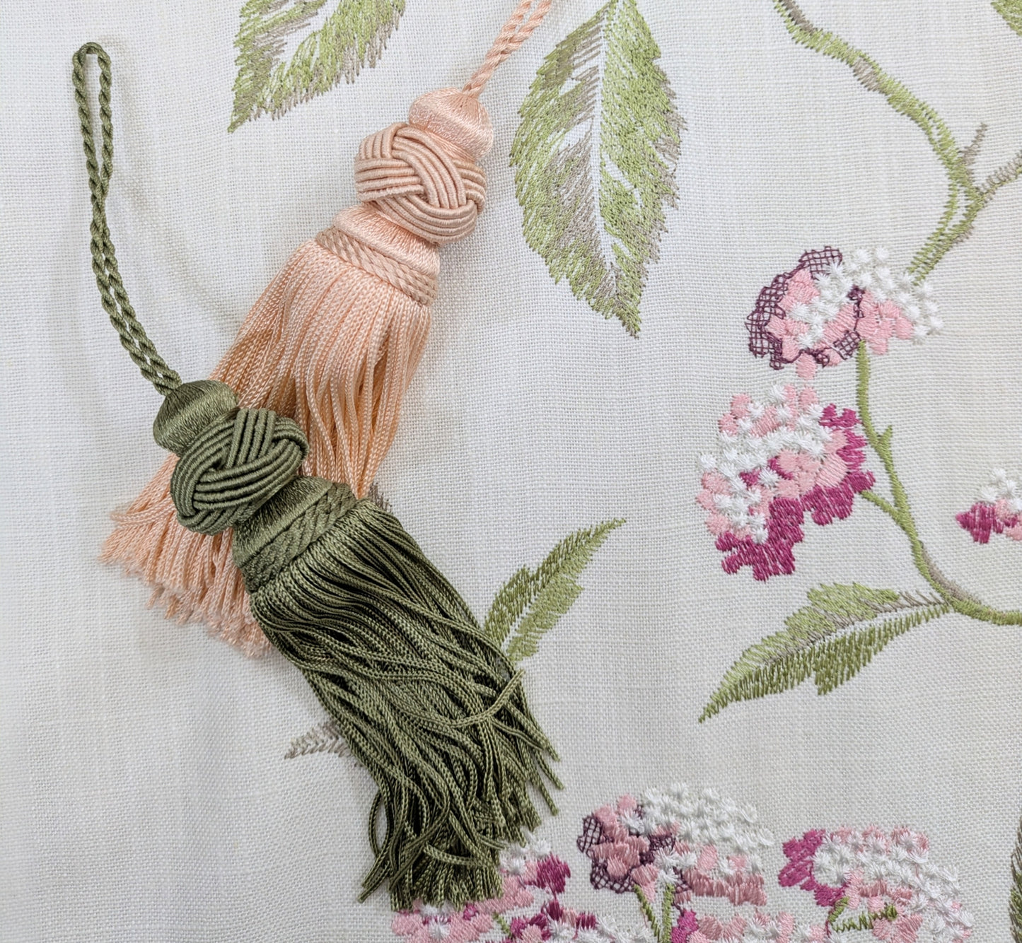 Green or Pink Turks Head Tassel - REDUCED