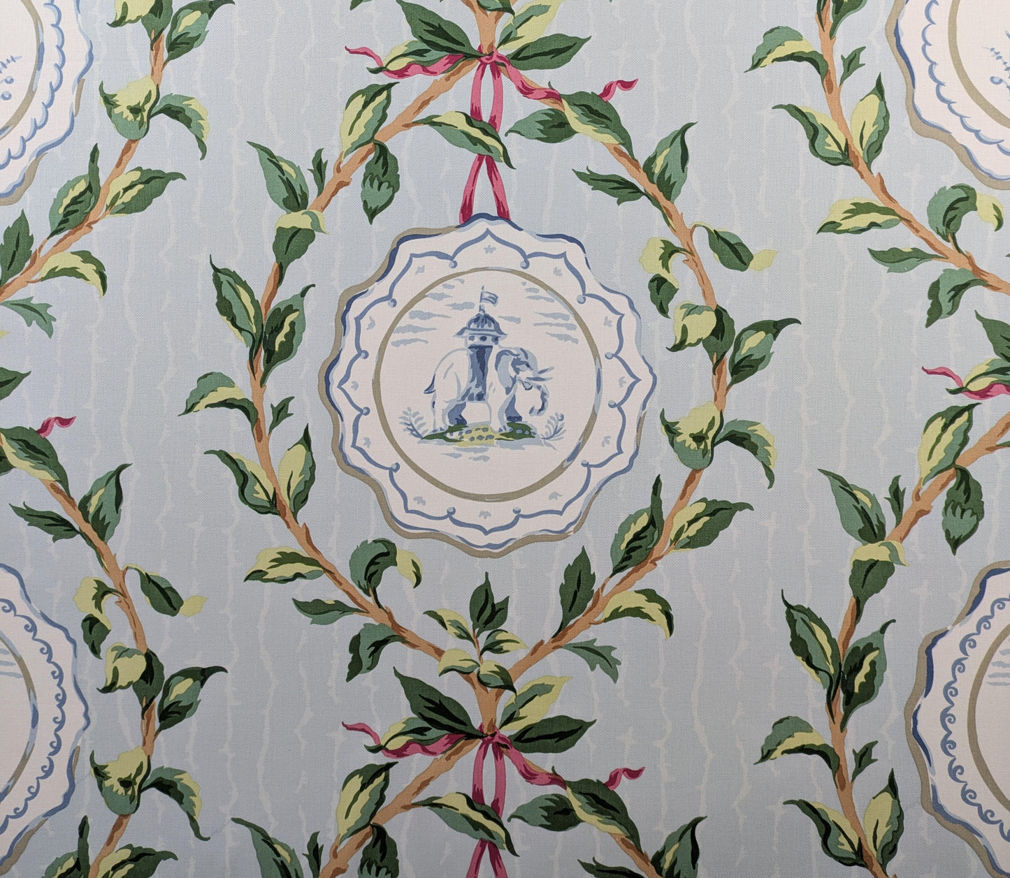 Rare 'Le Cirque' Travers fabric designed by Pat Freund