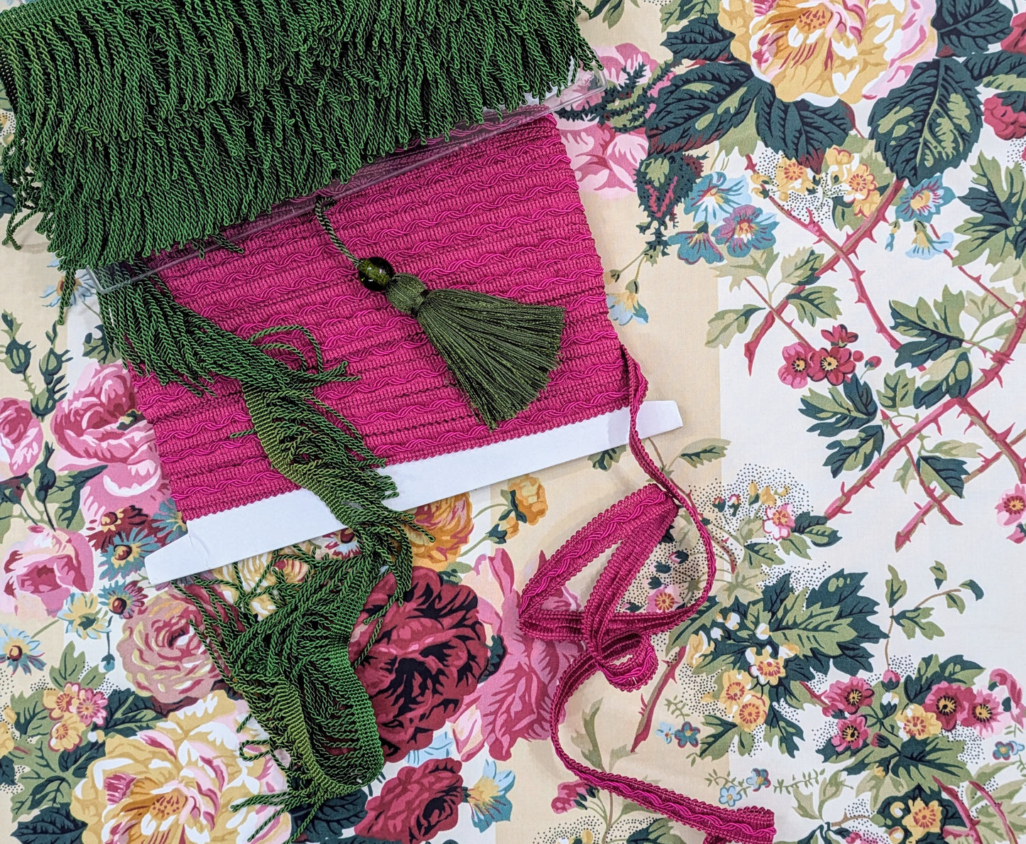 Vintage Glazed Chintz 'Amesbury' by Ramm 1993 - REDUCED