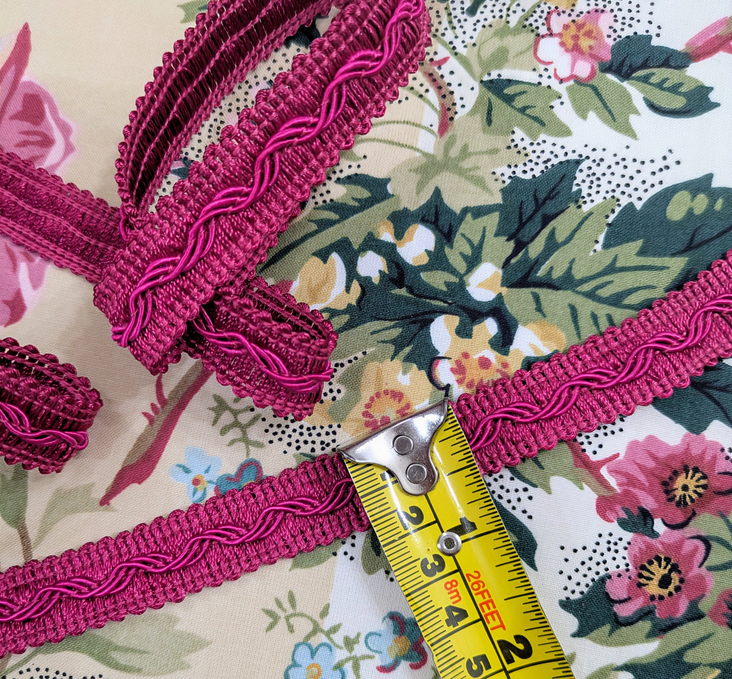 Cerise Braid / Trimming