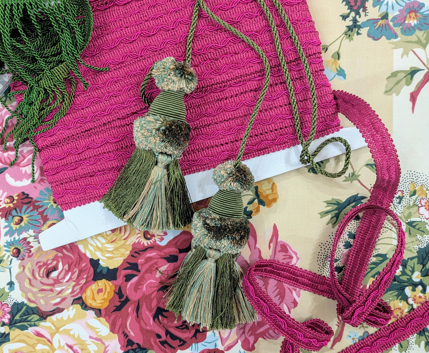 Cerise Braid / Trimming