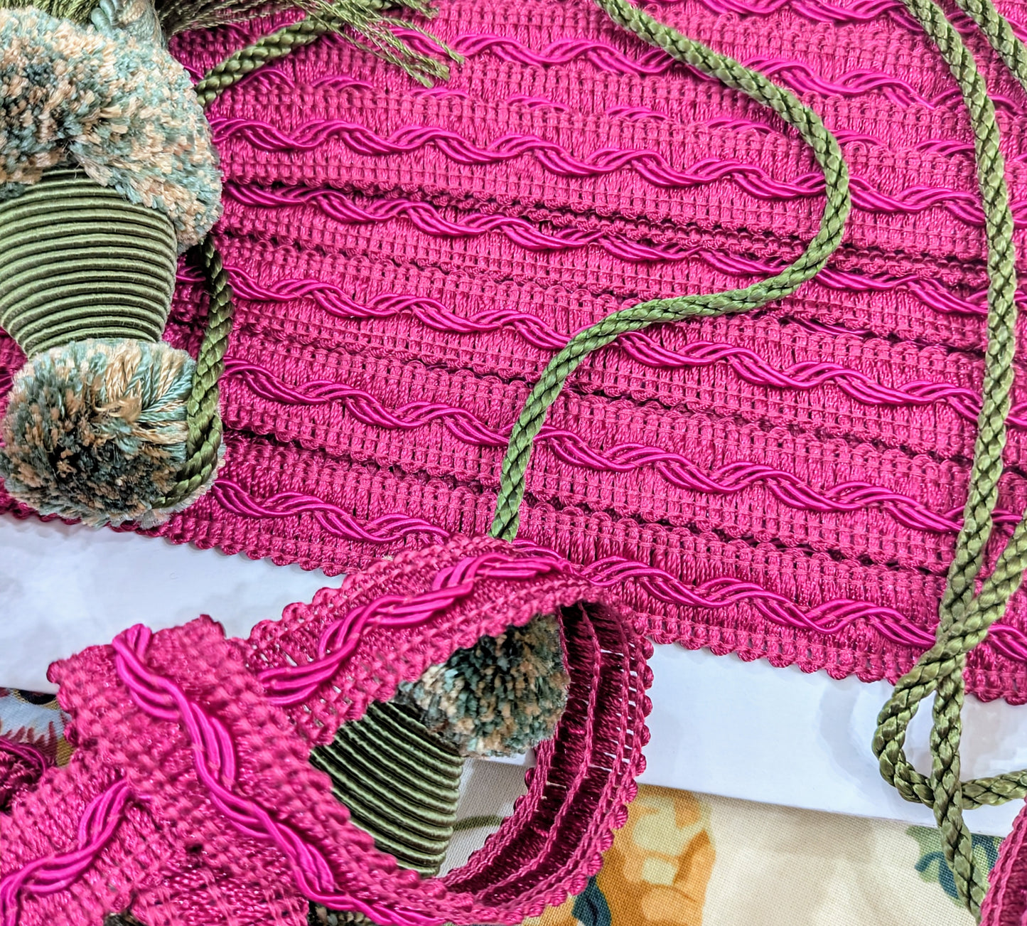 Cerise Braid / Trimming