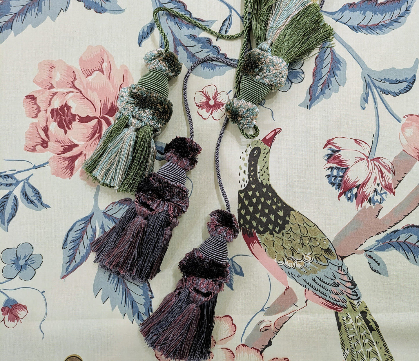 Burgundy & Mauve Colour Chair Tassels / Key Tassels / Cushion Tassels