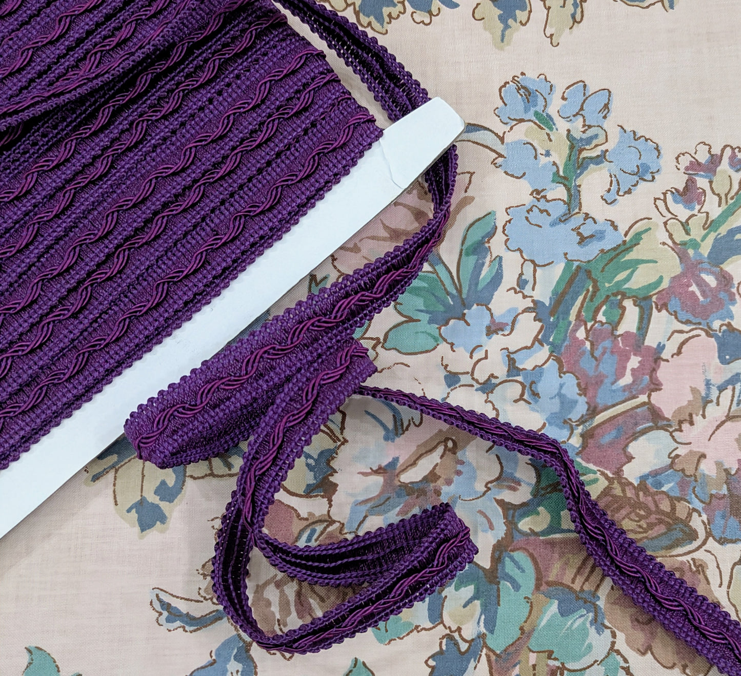 Purple Braid / Trimming