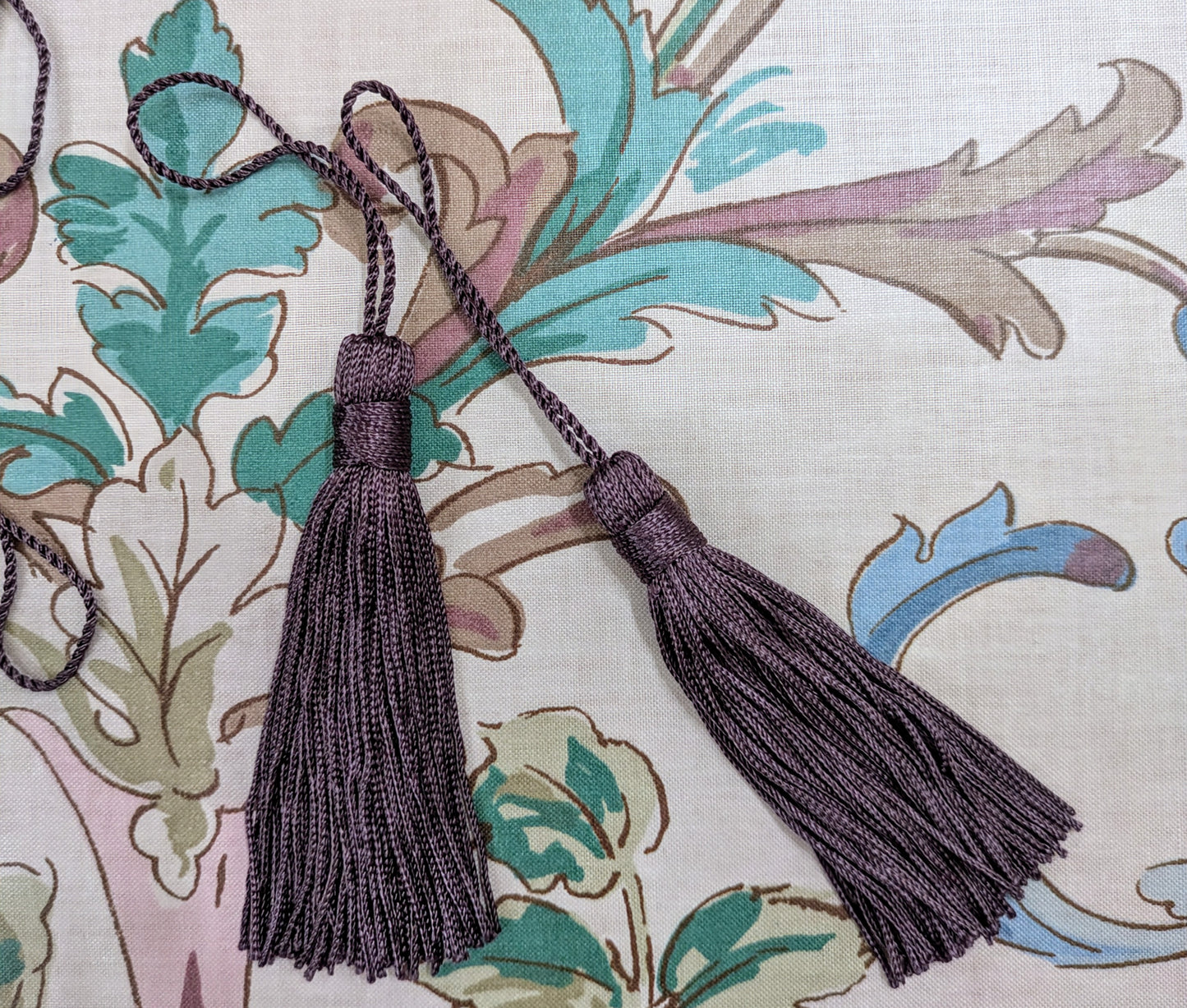 Mulberry Colour Tassels / Key Tassels / Cushion Tassels