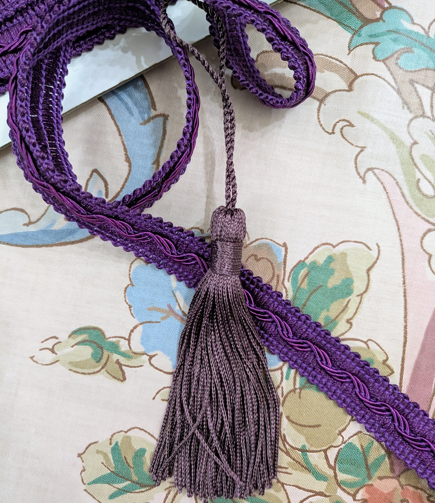 Mulberry Colour Tassels / Key Tassels / Cushion Tassels