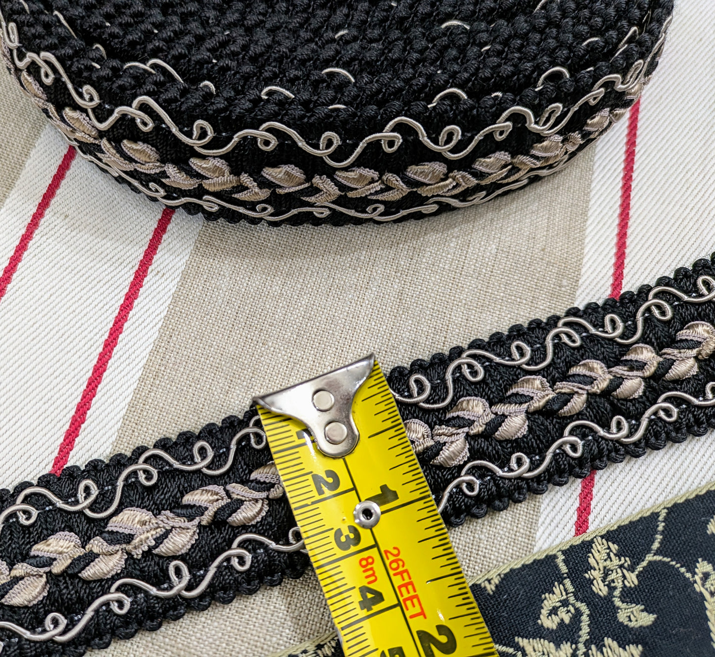 Black Tassels & Trimming / Braids / Fringe