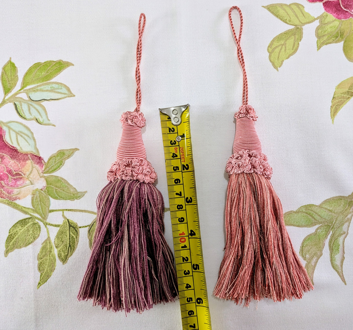 Pink & Mauve Tassels / Key Tassels / Cushion Tassels / Decorative Tassels