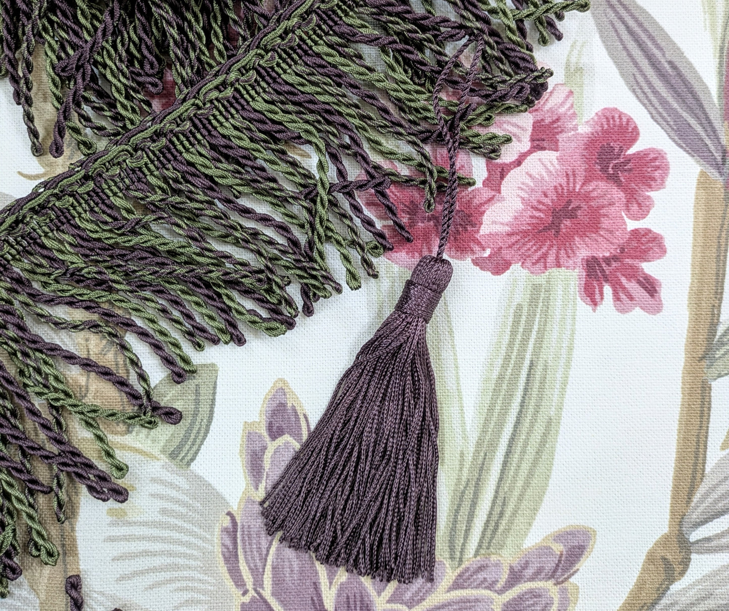 Mulberry Colour Tassels / Key Tassels / Cushion Tassels