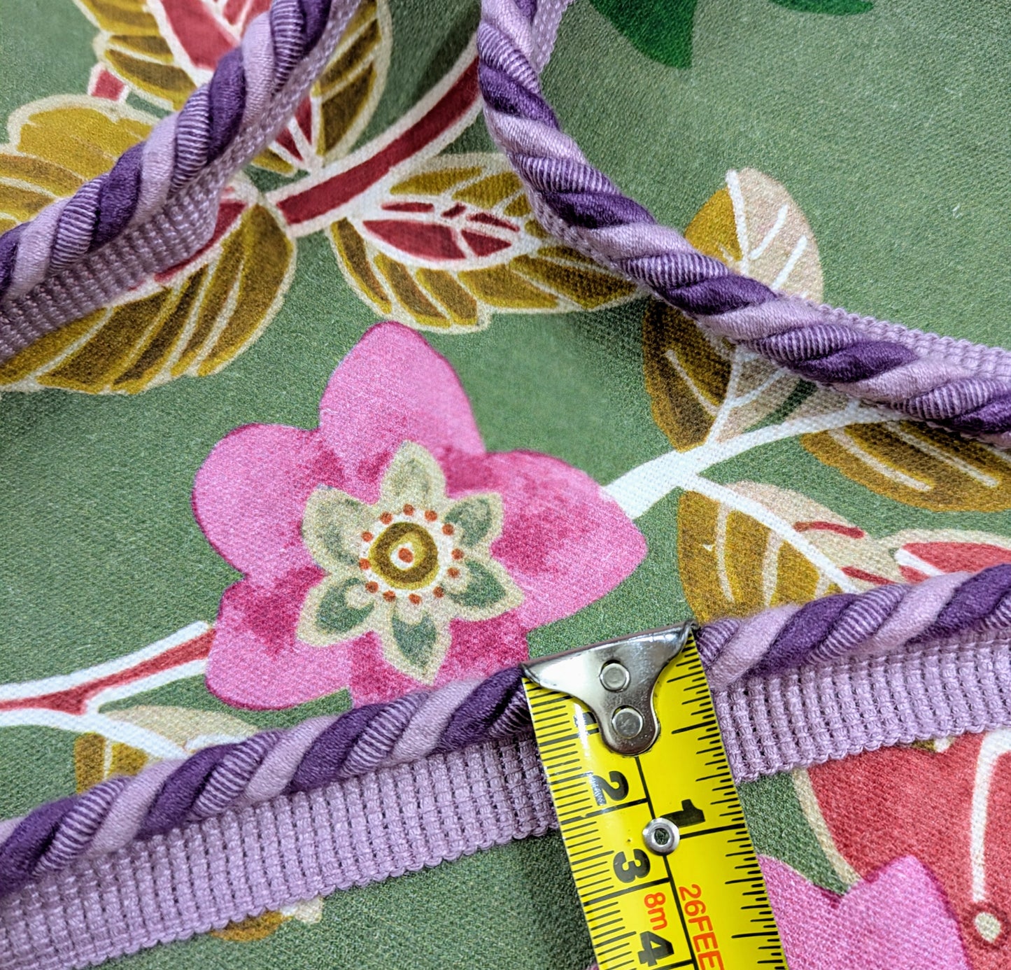 Lilac & Mauve Flanged Cord Trim / Upholstery Trim / Soft Furnishing Trim
