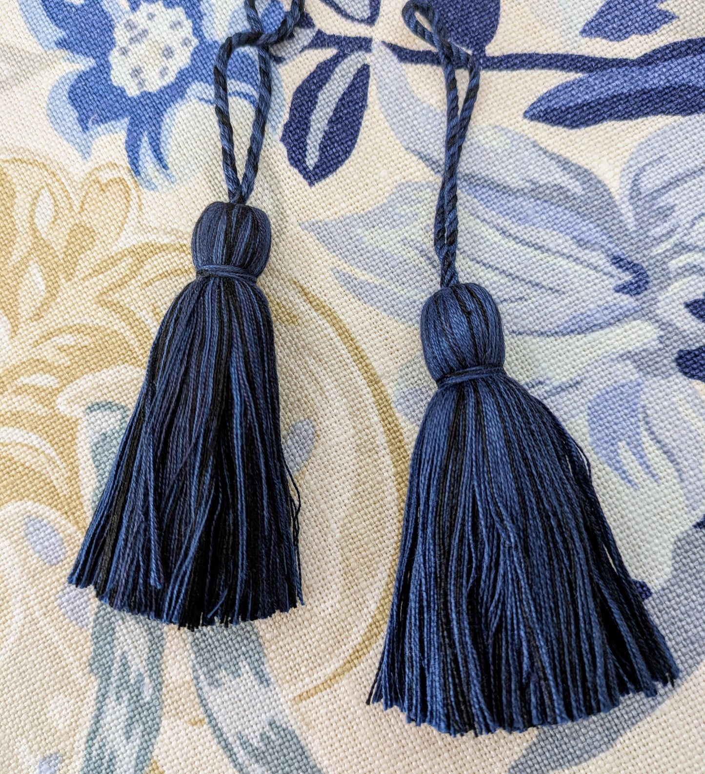 Navy Blue Tassels / Key Tassels / Cushion Tassels
