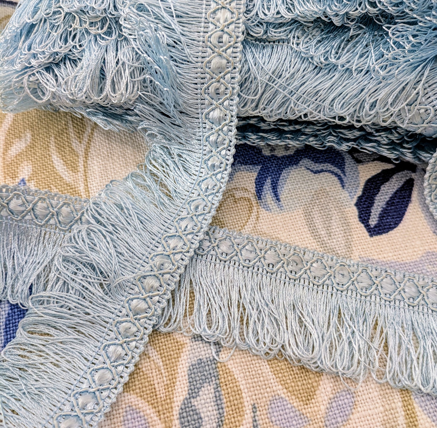 Blue (Baby Blue) Fringe Trimming