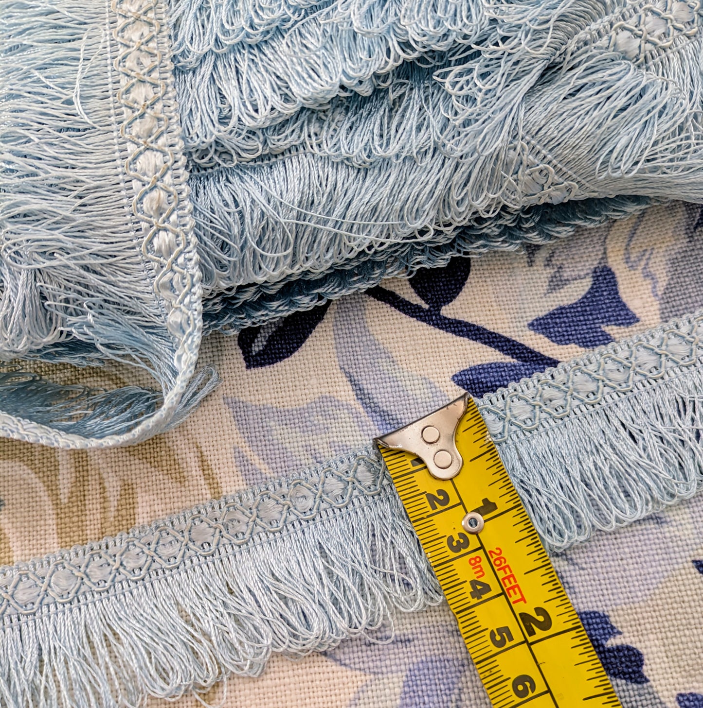 Blue (Baby Blue) Fringe Trimming