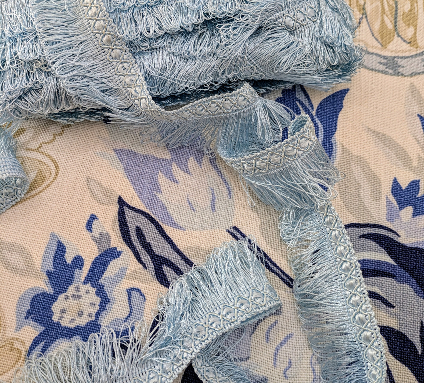 Blue (Baby Blue) Fringe Trimming