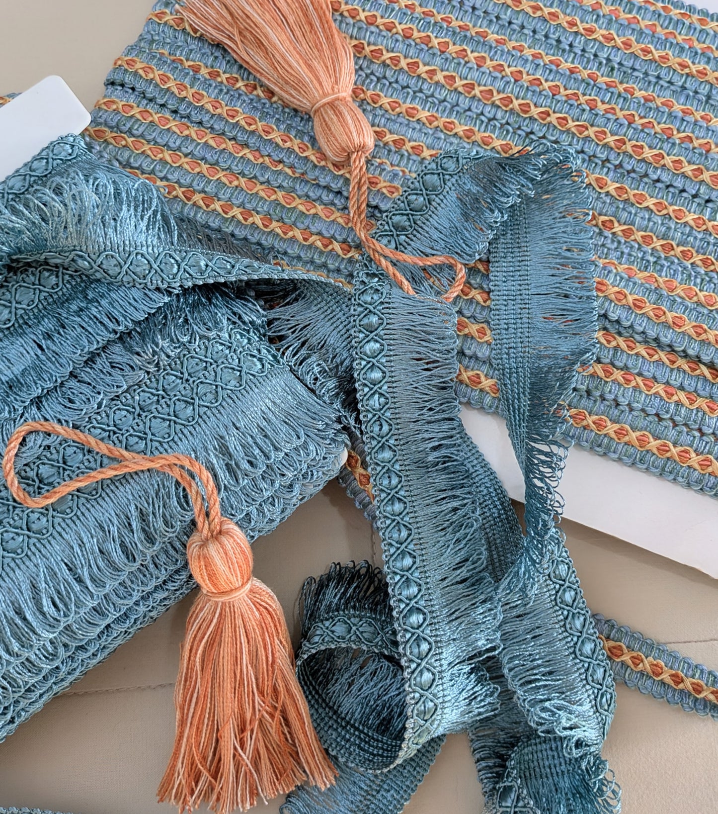 Salmon / Apricot Colour Tassels / Key Tassels / Cushion Tassels