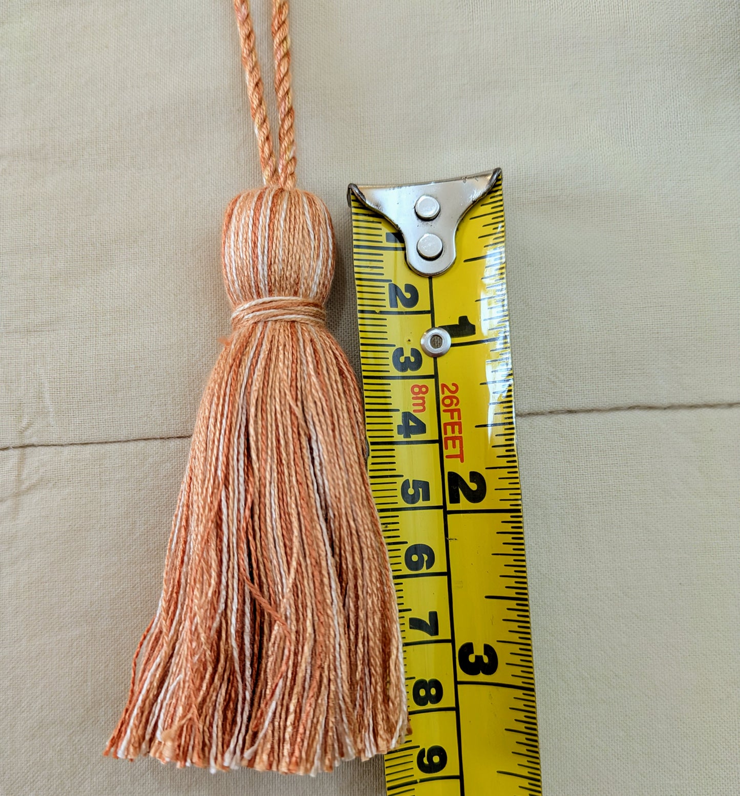 Salmon / Apricot Colour Tassels / Key Tassels / Cushion Tassels