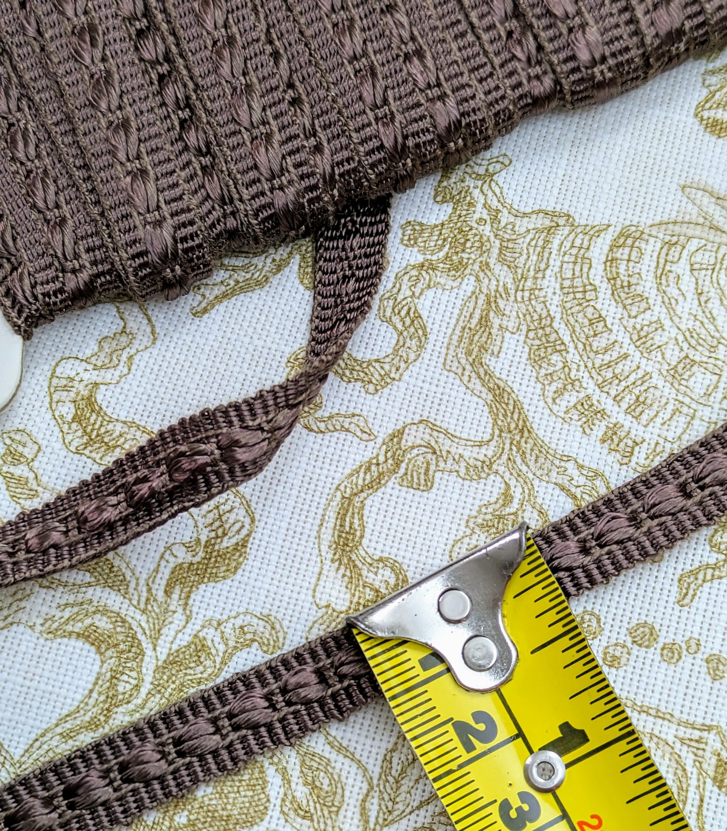 Chocolate Brown Braid / Trimming for Soft Furnishings & Upholstery