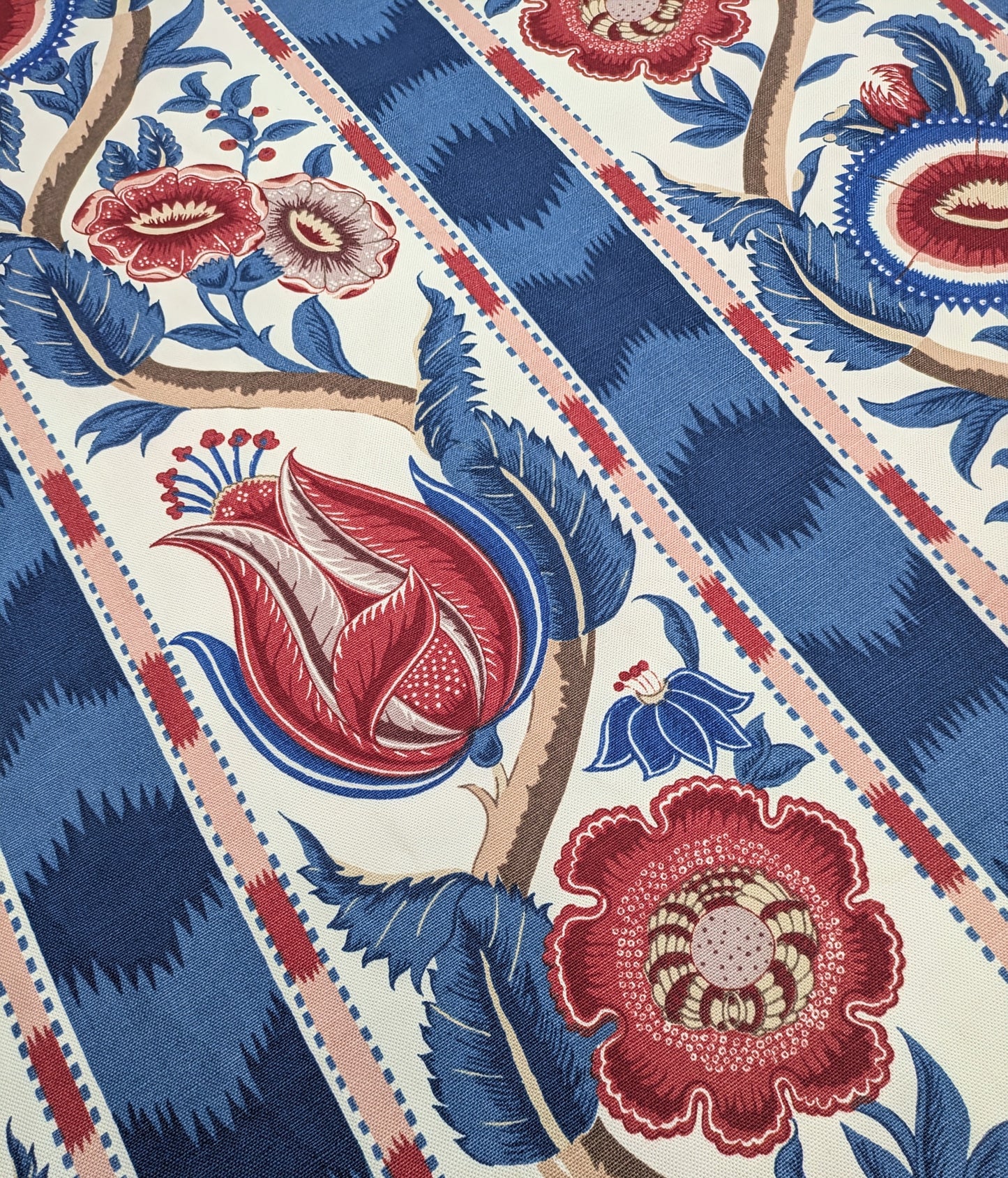 Rare, Brunschwig & Fils Wickham Stripe - 5.4 metre Remnant