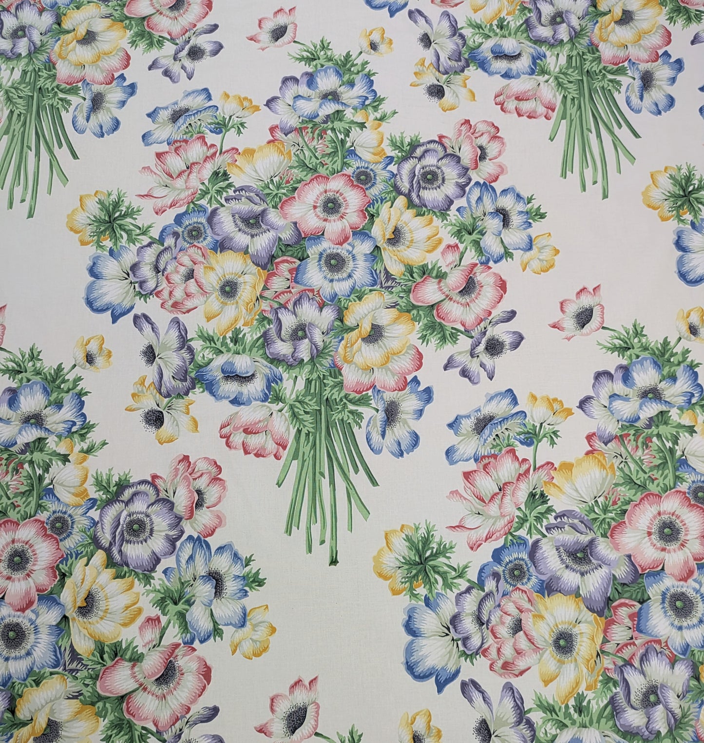 Vintage Anemone Bouquet - REDUCED