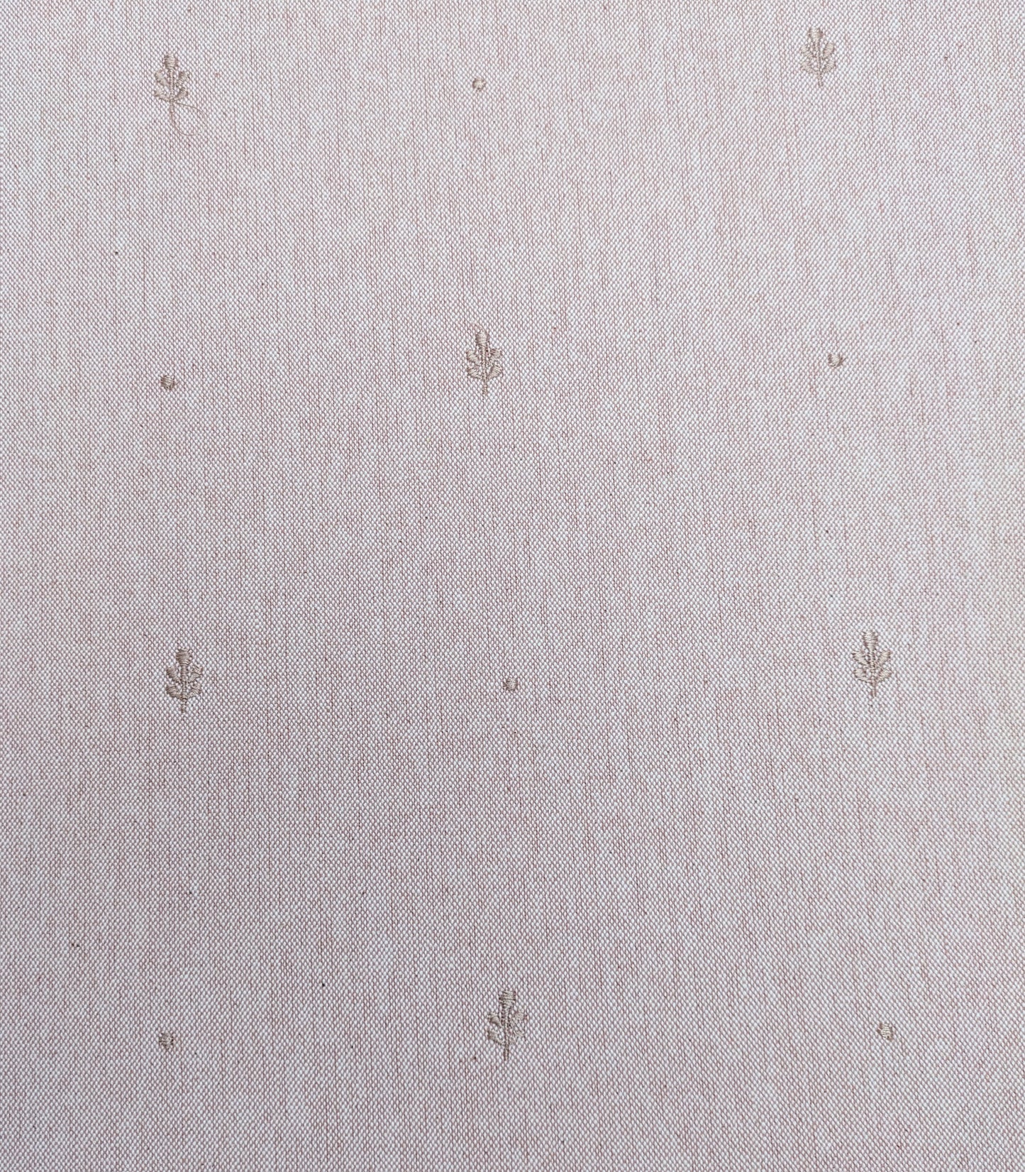 Susie Watson - Rose Embroidered Leaf 1.25m Remnant