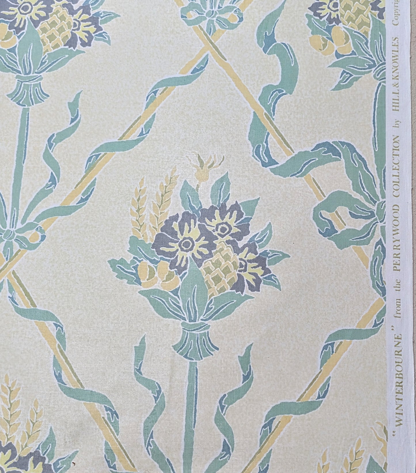 Vintage 'Winterbourne' by Hill & Knowles 1985 - Glazed Chintz