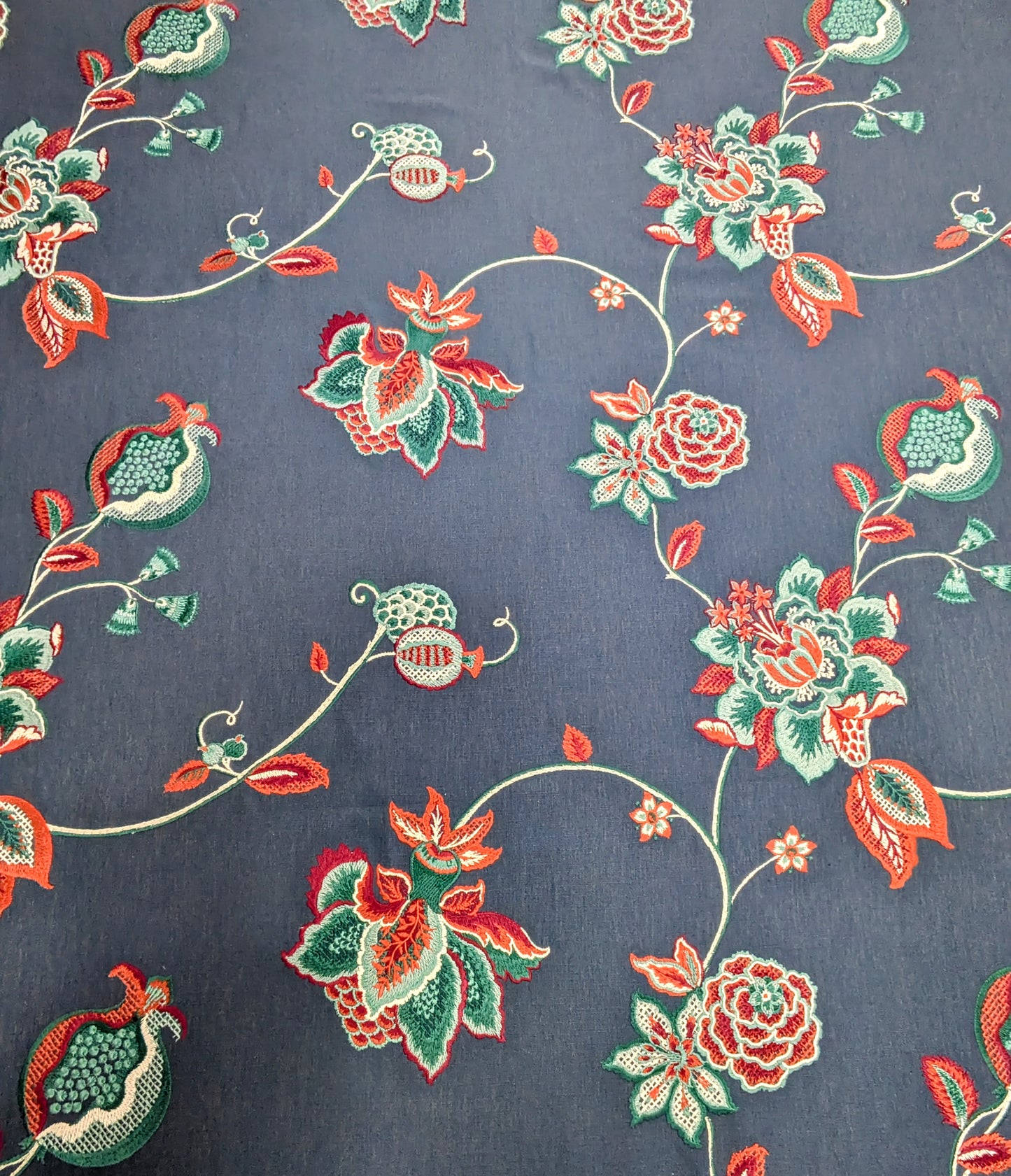 Zephora by John Lewis - Embroidered Fabric