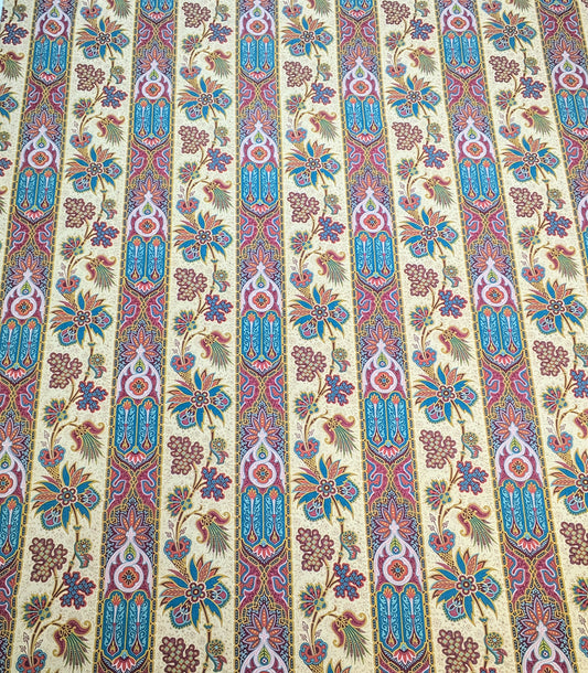 Caliph by The Design Archives from 1986 - Vintage Fabric, 2m Remnant