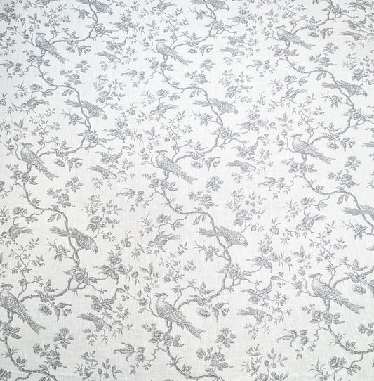 Bird Toile by Textiles Francais - Discontinued Fabric 2.7m Remnant