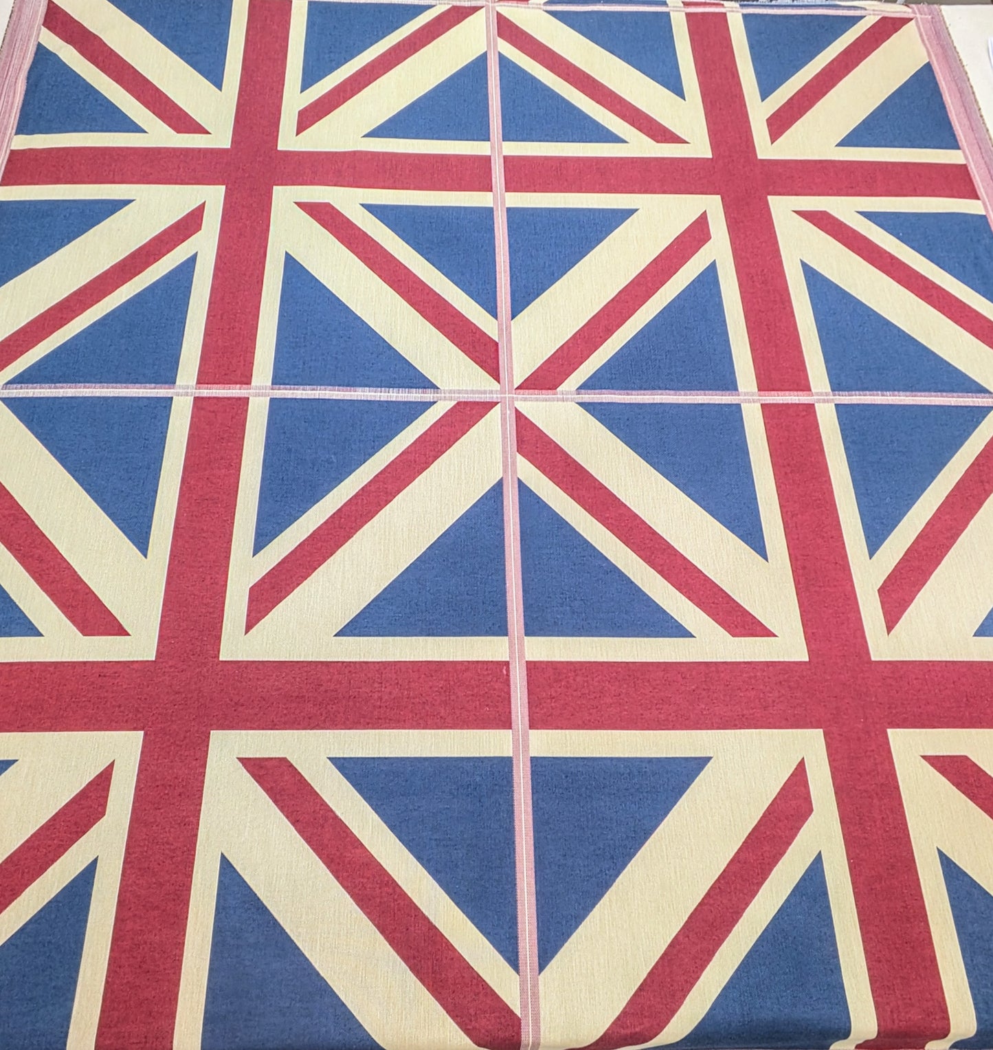 Union Jack Flag Fabric for DIY Cushion / Craft Projects / Upholstery