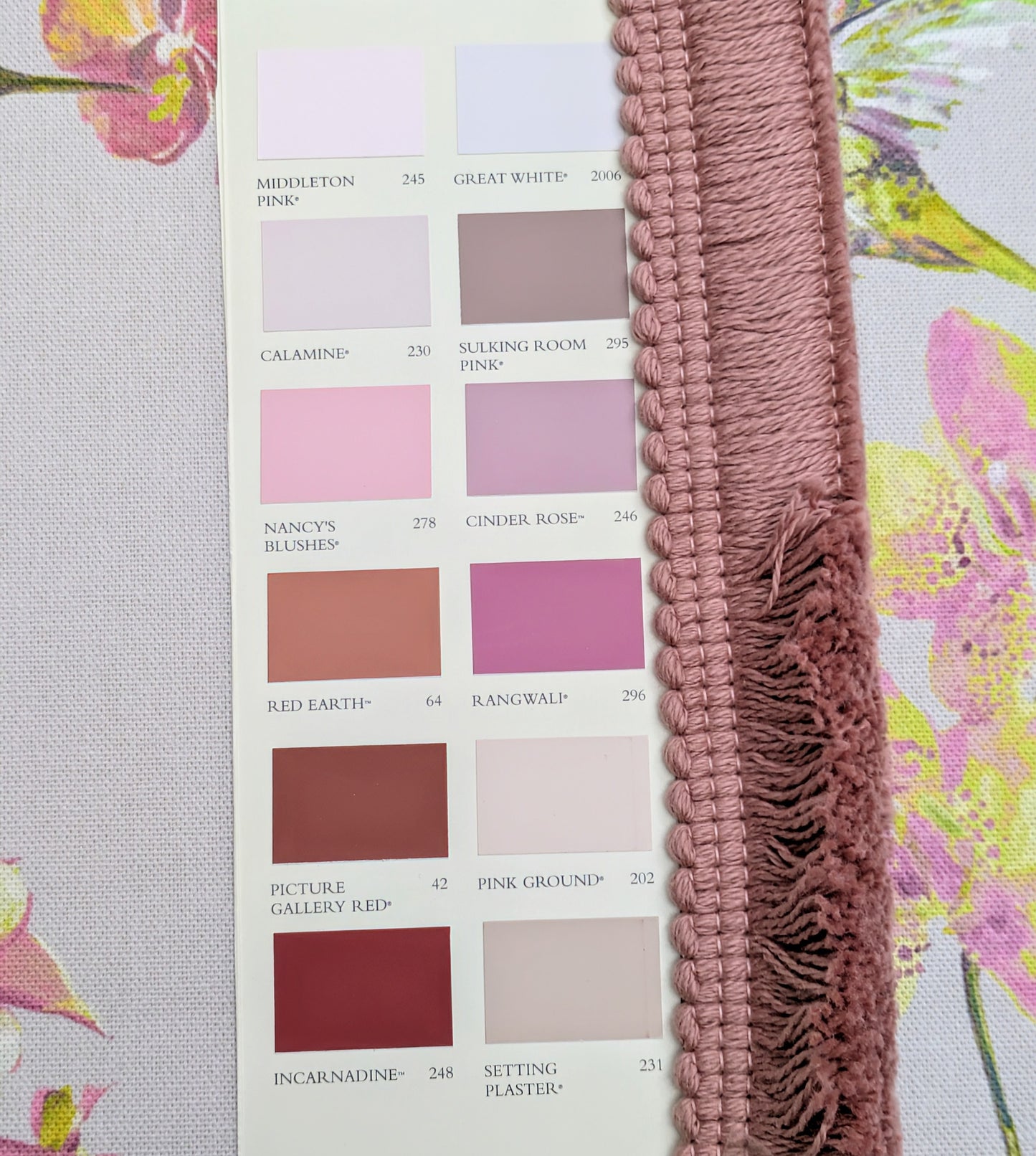 Pink Ruche Fringe for Cushions, Upholstery & Soft Furnishings