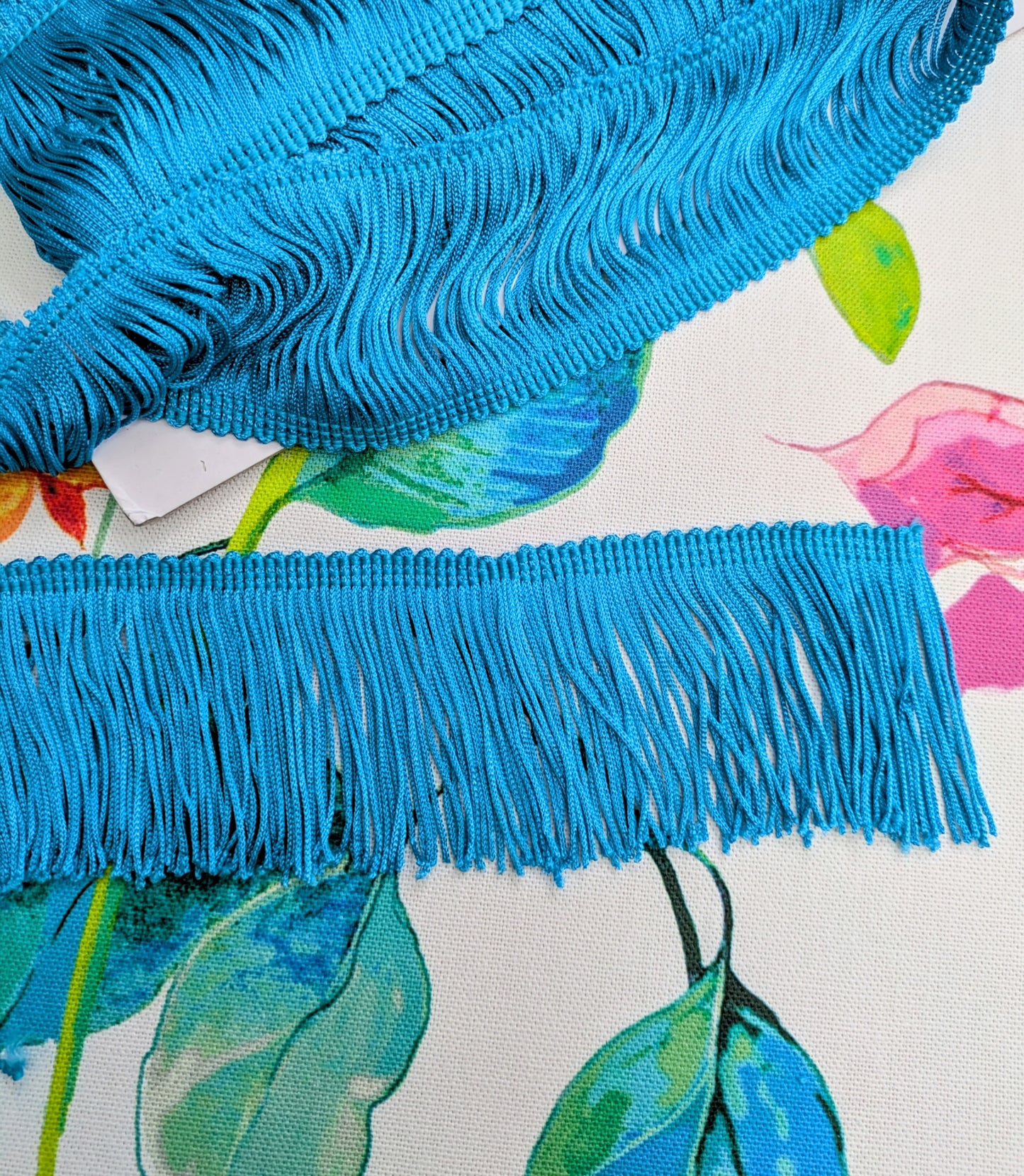 Turquoise Lampshade trim / Soft Furnishing trim / Upholstery trim