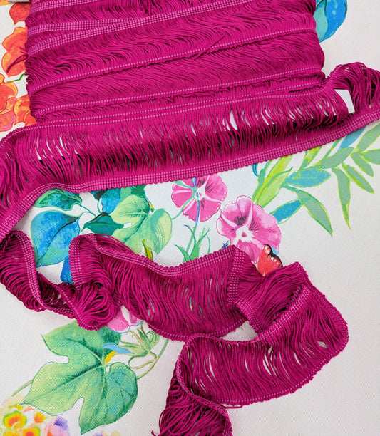 Cerise Lampshade trim / Soft Furnishing trim / Upholstery trim