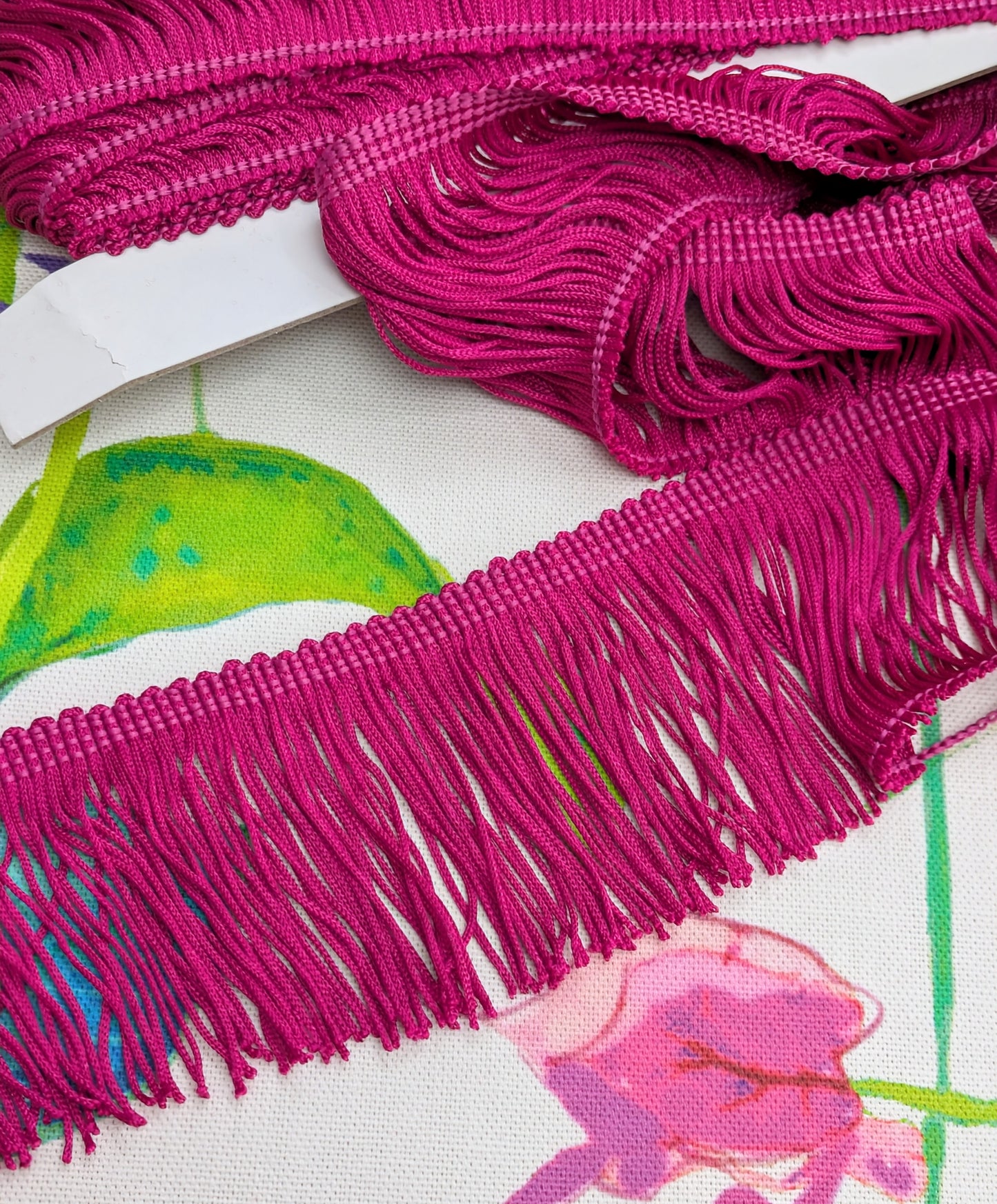 Cerise Lampshade trim / Soft Furnishing trim / Upholstery trim