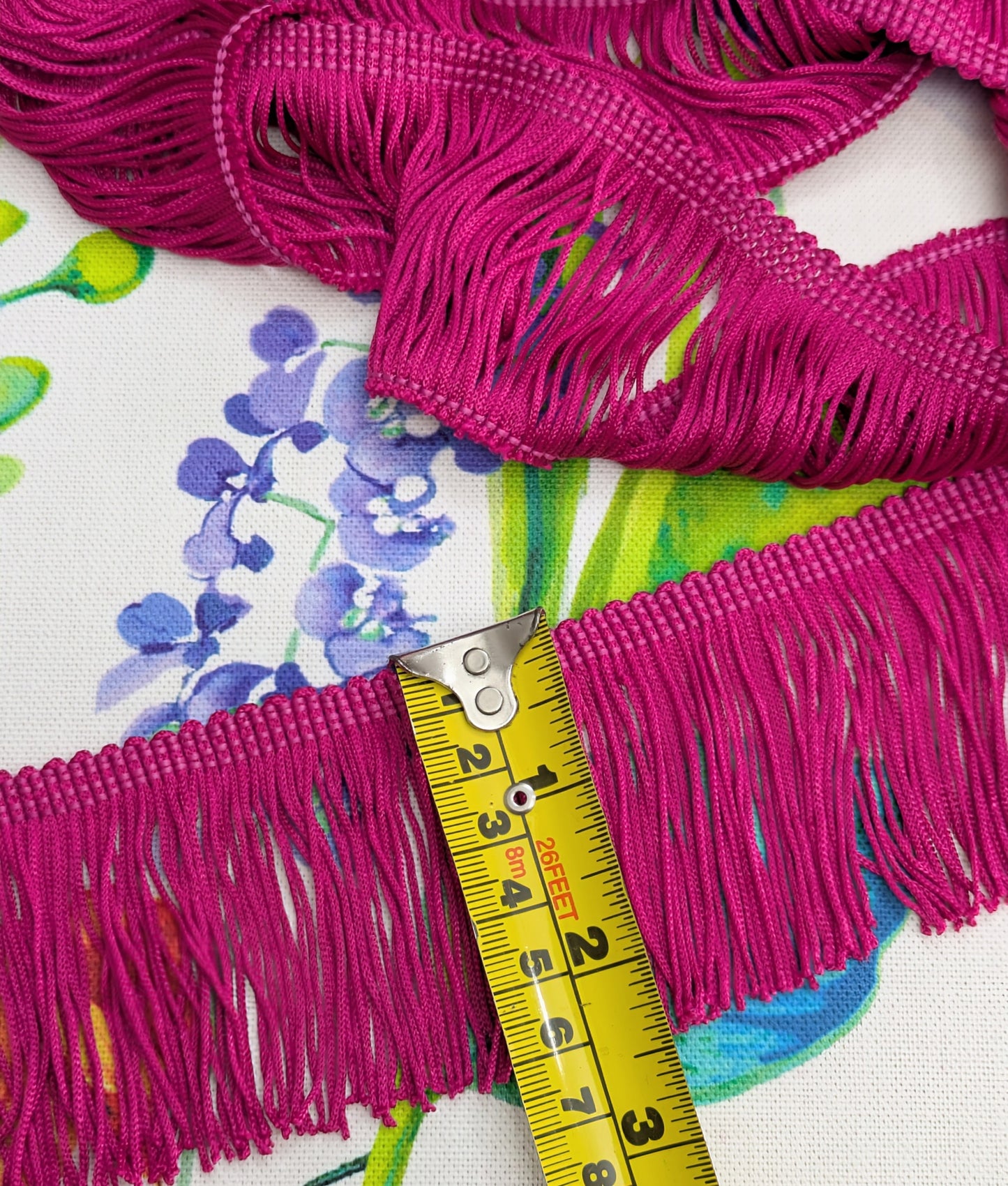 Cerise Lampshade trim / Soft Furnishing trim / Upholstery trim