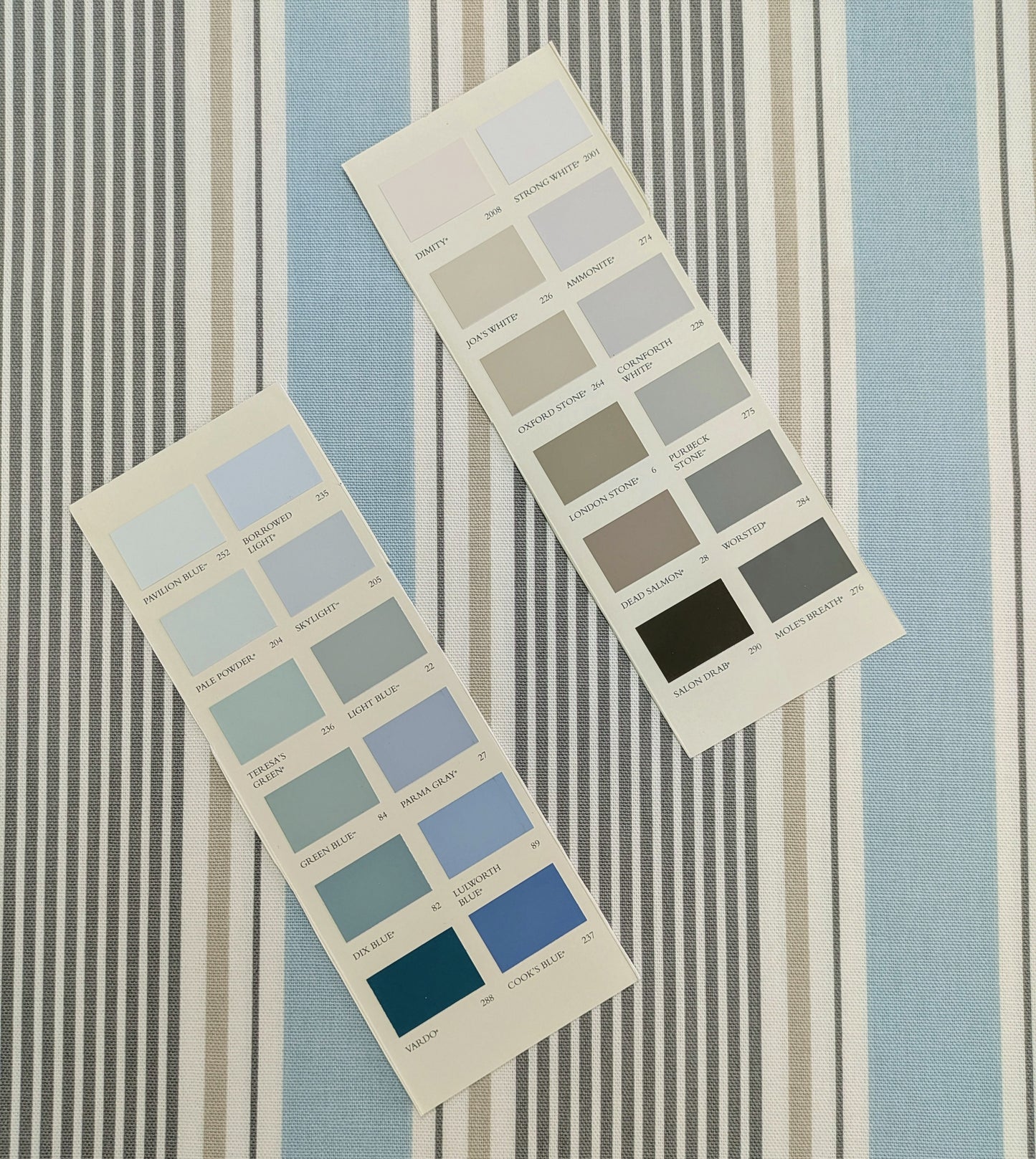 Sail Stripe by Studio G - Mineral Colourway