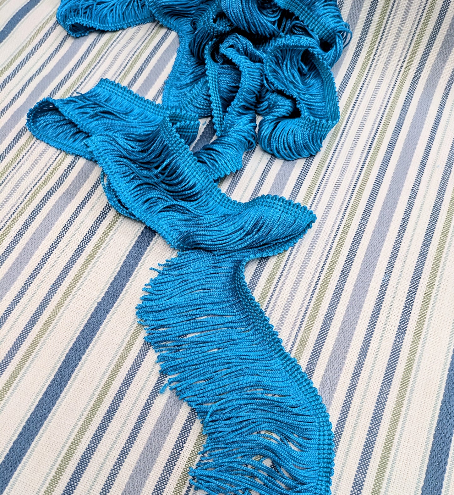 Turquoise Lampshade trim / Soft Furnishing trim / Upholstery trim