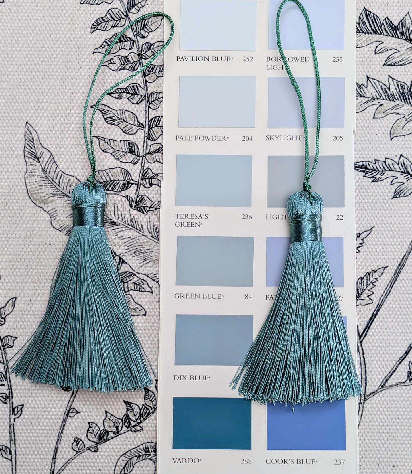 Jade Colour Tassels / Key Tassels / Cushion Tassels