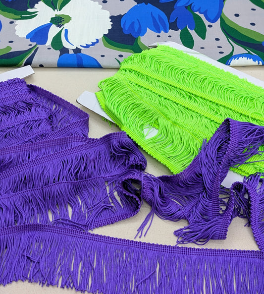 Purple Lampshade trim / Soft Furnishing trim / Upholstery trim