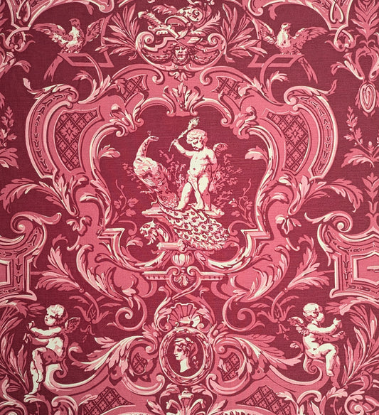 Rare - Zoffany Cherubs - Toile de Jouy